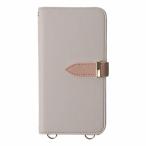 ショッピングgalaxy s8 ケース SC-03J/SCV35 Galaxy S8+ スマホケース 手帳型 (色：グレージュ) 斜めがけ スマホショルダー 落下防止 カード収納 鏡付き 韓国