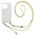 ショッピングストラップホルダー Google pixel9a（アイボリー）ストラップホルダー クリアケース ショルダー ひも 太め 肩掛け 斜めがけ