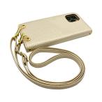 Mi 11 Lite 5G Xiaomi スマホショルダー（手帳シャンパン×ストラップ:シャンパン）カバー 手帳 くすみカラー