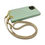 ショッピングmi 11 lite 5g Mi 11 Lite 5G Xiaomi スマホショルダー（手帳アイスグリーン×ストラップ:シャンパン）カバー 手帳 くすみカラー