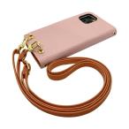 ショッピングmi 11 lite 5g Mi 11 Lite 5G Xiaomi スマホショルダー（手帳サクラ×ストラップ:アプリコット）カバー 手帳 くすみカラー