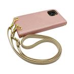 ショッピングmi 11 lite 5g Mi 11 Lite 5G Xiaomi スマホショルダー（手帳サクラ×ストラップ:シャンパン）カバー 手帳 くすみカラー