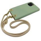 ショッピングmi 11 lite 5g Mi 11 Lite 5G Xiaomi スマホショルダー（手帳アッシュグリーン×ストラップ:クリーム）カバー 手帳 くすみカラー
