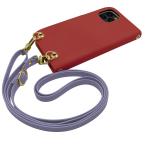 ショッピングmi 11 lite 5g Mi 11 Lite 5G Xiaomi スマホショルダー（手帳ボルドー×ストラップ:アッシュラベンダー）カバー 手帳 くすみカラー