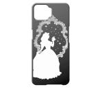 OPPO A73 オッポ ブラック ハードケース 白雪姫 リンゴ キラキラ プリンセス