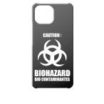 ショッピングmi 11 lite 5g Xiaomi Mi 11 Lite 5G シャオミ ブラック ハードケース バイオハザード BIOHAZARD ロゴ