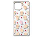 ショッピングmi 11 lite 5g Xiaomi Mi 11 Lite 5G シャオミ クリア ハードケース ふわふわトイプードル 犬 ハート スマホ ケース スマートフォン カバー