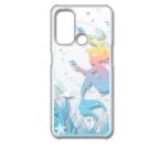 OPPO Reno 5A オッポ リノ5A レノ5A クリア ハードケース 人魚姫 キラキラ マーメイド プリンセス カバー ジャケット スマートフ