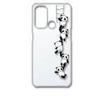 ショッピングoppo reno5 a OPPO Reno 5A オッポ リノ5A レノ5A クリア ハードケース ぶらさがりパンダ カバー ジャケット スマートフォン スマホケース