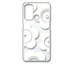 ショッピングoppo reno5 a OPPO Reno 5A オッポ リノ5A レノ5A クリア ハードケース t026-ホワイト 花柄 マリメッコ風 スマホ ケース スマートフォン カバー