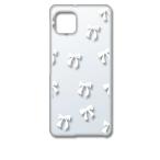 ショッピングaquos sense6 ケース AQUOS sense6 SH-54B SHG05 アクオスセンス6 クリア ハードケース リボン(ホワイト) スマホ ケース スマートフォン カバー カスタム ジャ