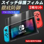 任天堂 Nintendo Switch 保護フィルム 2枚セット swich 有機EL lite ブルーライトカット ガラスフィルム 画面保護シート ニンテンドー スイッチ ライト
