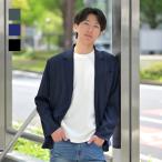 ジャケット メンズ ストレッチ テーラードジャケット 裏地なし カジュアル 春夏秋 紺 黒 グレー ネイビー ブラック M L XL XXL XXXL XXXXL 2L 3L 4L 5L