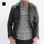 レザージャケットメンズ本革ゴートレ...