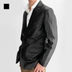 レザージャケットメンズ本革ラムレザ...