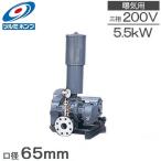  Tsurumi насос roots вентилятор RSR-65 5.5kw трехфазный 200V 65mm Tsurumi насос компрессор вентилятор .. вентилятор воздушный насос 