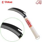 E-Value 開封鎌 EG-660 90mm 24cm 全鋼 カマ 草刈り鎌 かま 除草用品 園芸 刈鎌