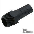  винт включая шланг ниппель 15A(15mm) полимер производства / шланг частота имеется бамбук. .takenoko трубы часть материал шланг joint 