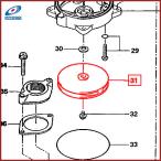 ツルミポンプ PSF型水中ポンプ用 羽根車 40PSF2.25S/40PSFA2.25S/40PSFW2.25S インペラ 鶴見ポンプ 交換部品 部材 パーツ 浄化槽