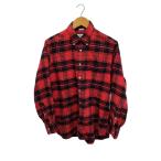 individualized shirts◆ネルシャツ/コットン/レッド/チェック//