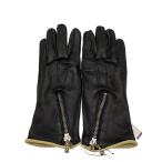 GOLDTOP/ перчатки / кожа /BLK/ женский 