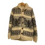 KANATA◆カウチンセーター/--/ウール/BEG