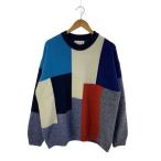 ショッピングzara ZARA◆ニット・セーター(厚手)/L/ウール/マルチカラー/0693/304/330