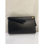 ショッピングダンヒル dunhill◆dunhill ダンヒル セカンドバッグ/レザー/BLK/無地/T2178