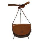 ショッピングセリーヌ CELINE◆CELINE セリーヌ ショルダーバッグ/レザー/BRW