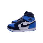 ショッピングjordan NIKE◆AIR JORDAN 1 RETRO HIGH OG_エア ジョーダン 1 レトロ ハイ オージー/28cm/BL