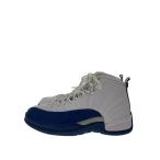 NIKE◆AIR JORDAN 12 RETRO/エアジョーダンレトロ/ホワイト/130690-113/26cm/WHT/レサ