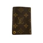 LOUIS VUITTON◆ポルト・カルト・クレディ・プレッシオン_モノグラム・キャンバス/PVC/BRW/総柄/レディース