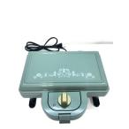 BRUNO◆トースター BOE051-BGR/ホットサンドメーカー/ダブル/ムーミン/予備＋お魚プレート