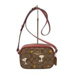 ショッピングシグネチャー COACH◆コーチ/ショルダーバッグ/CF248/スヌーピー/シグネチャー//