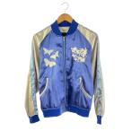 ショッピングスカジャン ALPHA INDUSTRIES◆スカジャン/M/--/BLU