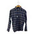 Vivienne Westwood MAN◆長袖シャツ/46/コットン/NVY/チェック/VW-WR-78283
