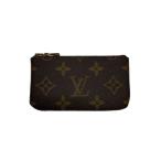 LOUIS VUITTON◆ポシェット・クレ_モノグラム・キャンバス/PVC/BRW/レディース