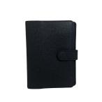 LOUIS VUITTON* Agenda PM_ Taiga / кожа /BLK/ одноцветный / мужской 