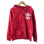 ショッピングstussy STUSSY◆ジップパーカー/L/コットン/RED//