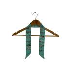 HERMES◆ツイリー/エメラルドグリー