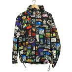 Supreme◆21SS/GORE-TEX/Stickers Shell Jacket/マウンテンパーカ/M/BLK/総柄