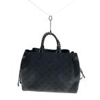 LOUIS VUITTON◆ベラ・トート_マヒナ/レザー/BLK/総柄