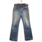 ショッピングブーツカット Levi’s◆70s/517/66前期/ボタン裏16/ブーツカットパンツ/--/デニム/IDG