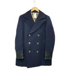 BURBERRY LONDON◆コート/38/リネン/NVY/A1C33-460-28