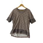 DOLCE&GABBANA◆Tシャツ/--/コットン/BEG/ペーズリー/JT-G8ER3T