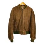 Schott◆ジャケット/48/スウェード/BRW