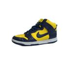 NIKE◆DUNK HIGH RETRO SE_ダンク ハイ レトロ SE/28cm/YLW