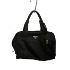ショッピングPRADA PRADA◆ハンドバッグ/ナイロン/BLK