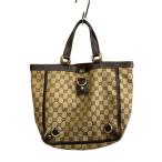 ショッピングＧＧキャンバス GUCCI◆トートバッグ_アビー_GGキャンバス/キャンバス/BRW