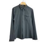 ショッピングarc ARC’TERYX◆長袖シャツ/M/ポリエステル/BLK/13689-89055